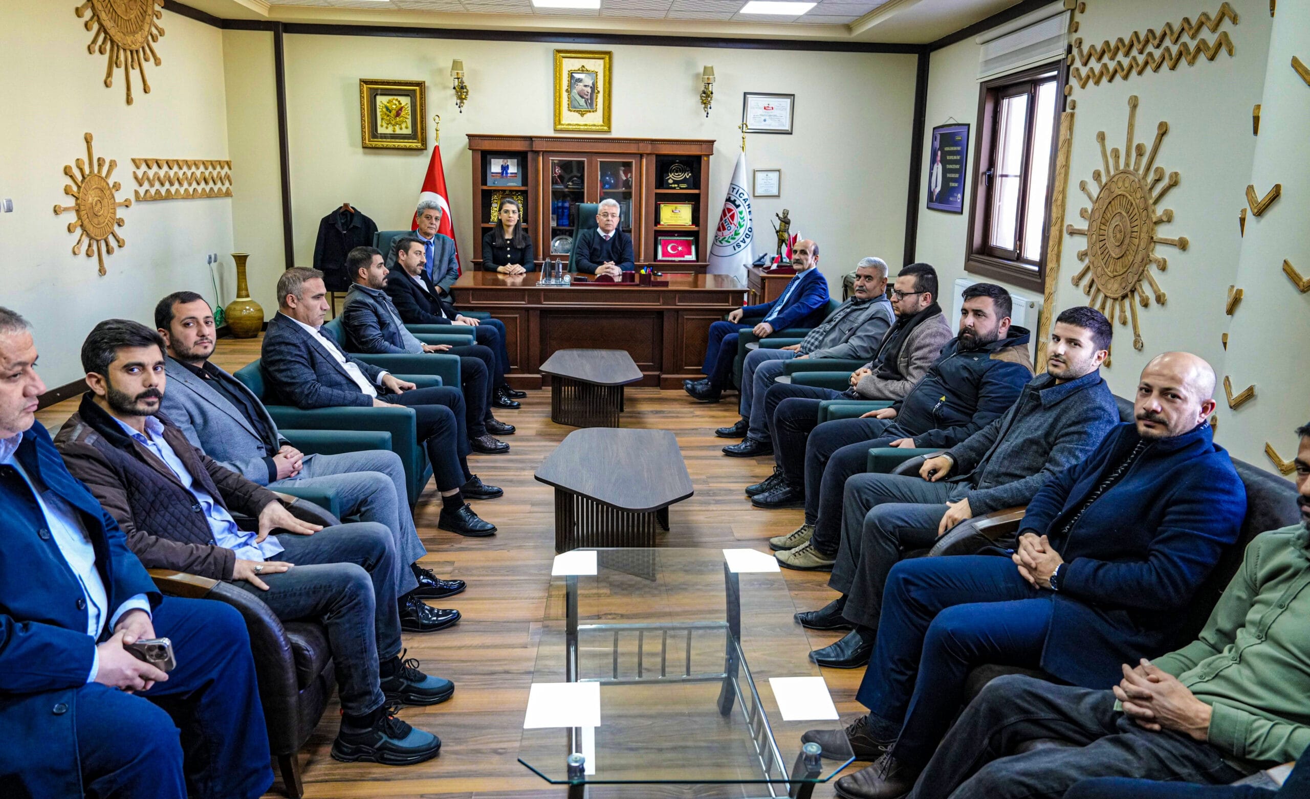 Anahtar Parti Nizip İlçe Teşkilatıyla Nizip Ticaret Odası’na Ziyarette Bulundu