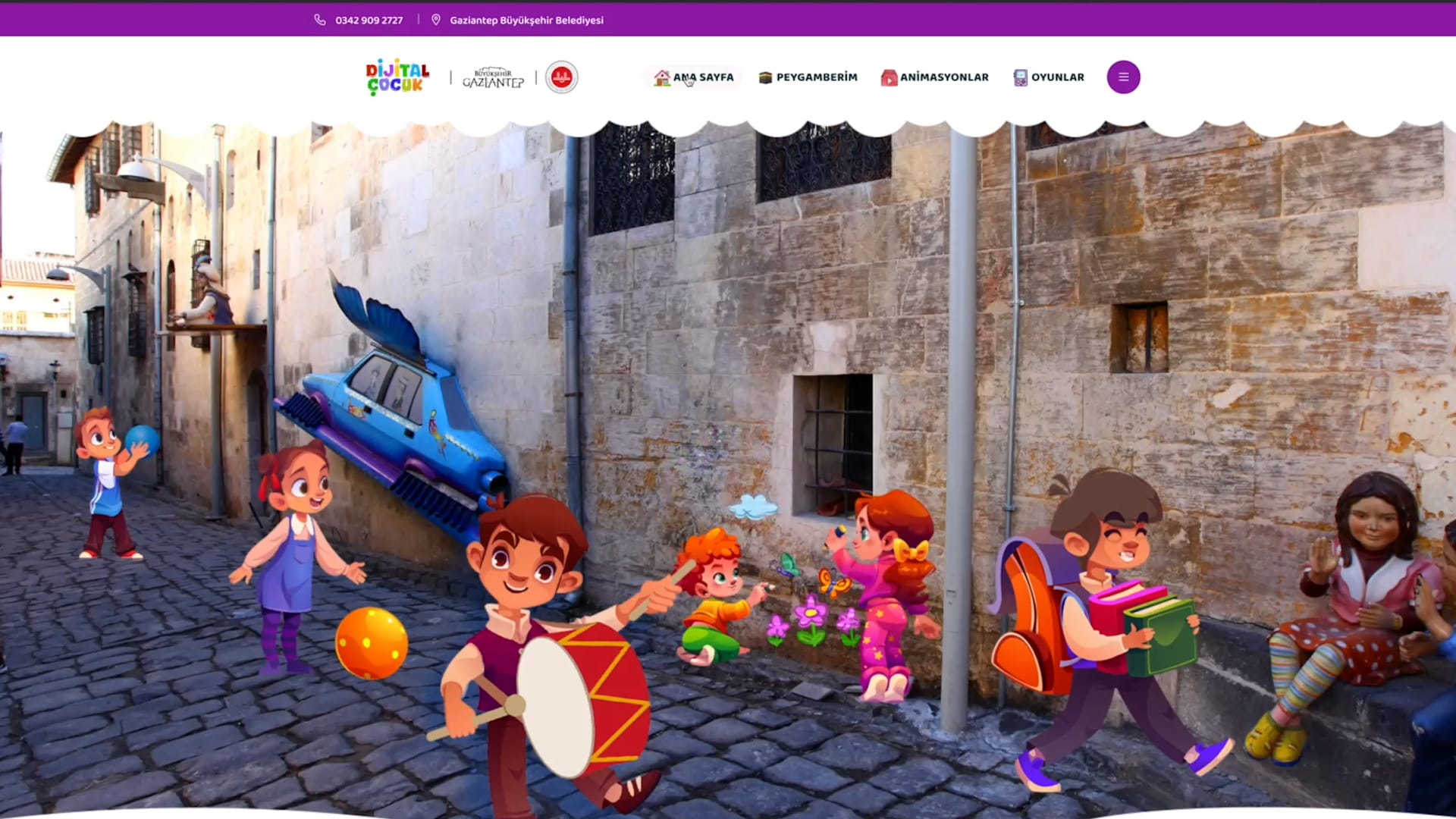 GAZİANTEP BÜYÜKŞEHİR BELEDİYESİ’NDEN DİJİTAL ÇOCUK PLATFORMU 