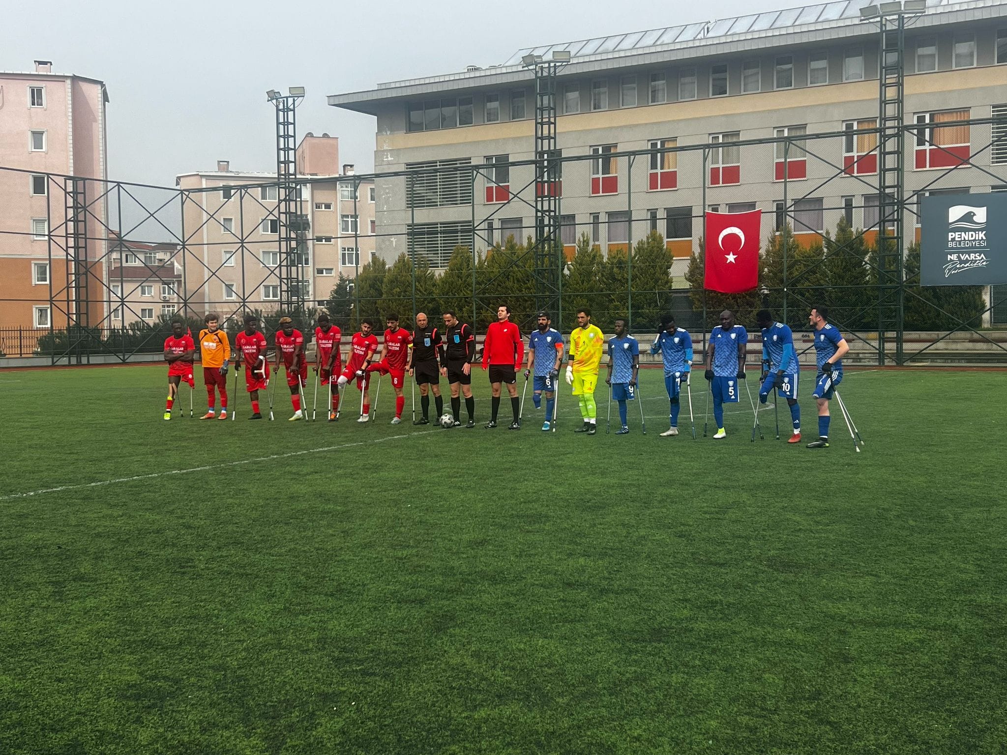 ŞAHİNBEY AMPUTE LİGİN İKİNCİ YARISINA GALİBİYETLE BAŞLADI 5-0