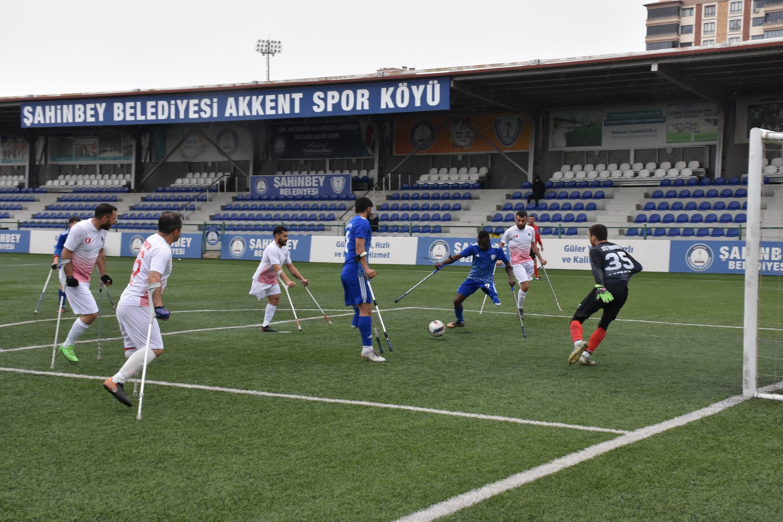 ŞAHİNBEY AMPUTE KUPADA EMİN ADIMLARLA 8-1
