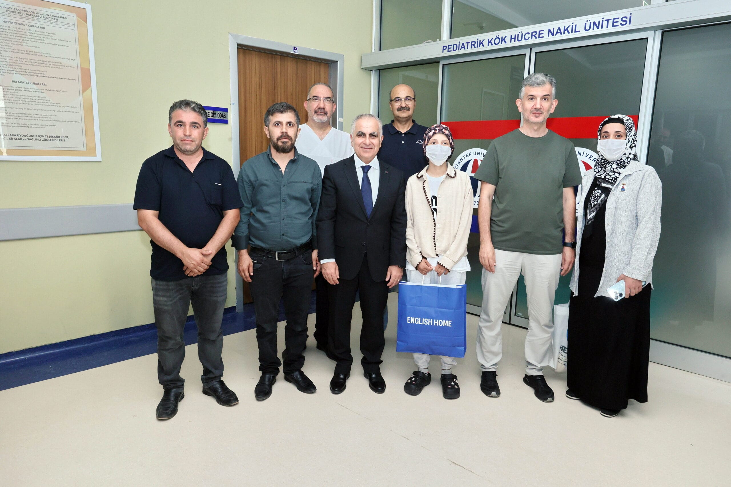 GAÜN ÇOCUK HASTANESİNDE BAŞARILI KEMİK İLİĞİ NAKLİ