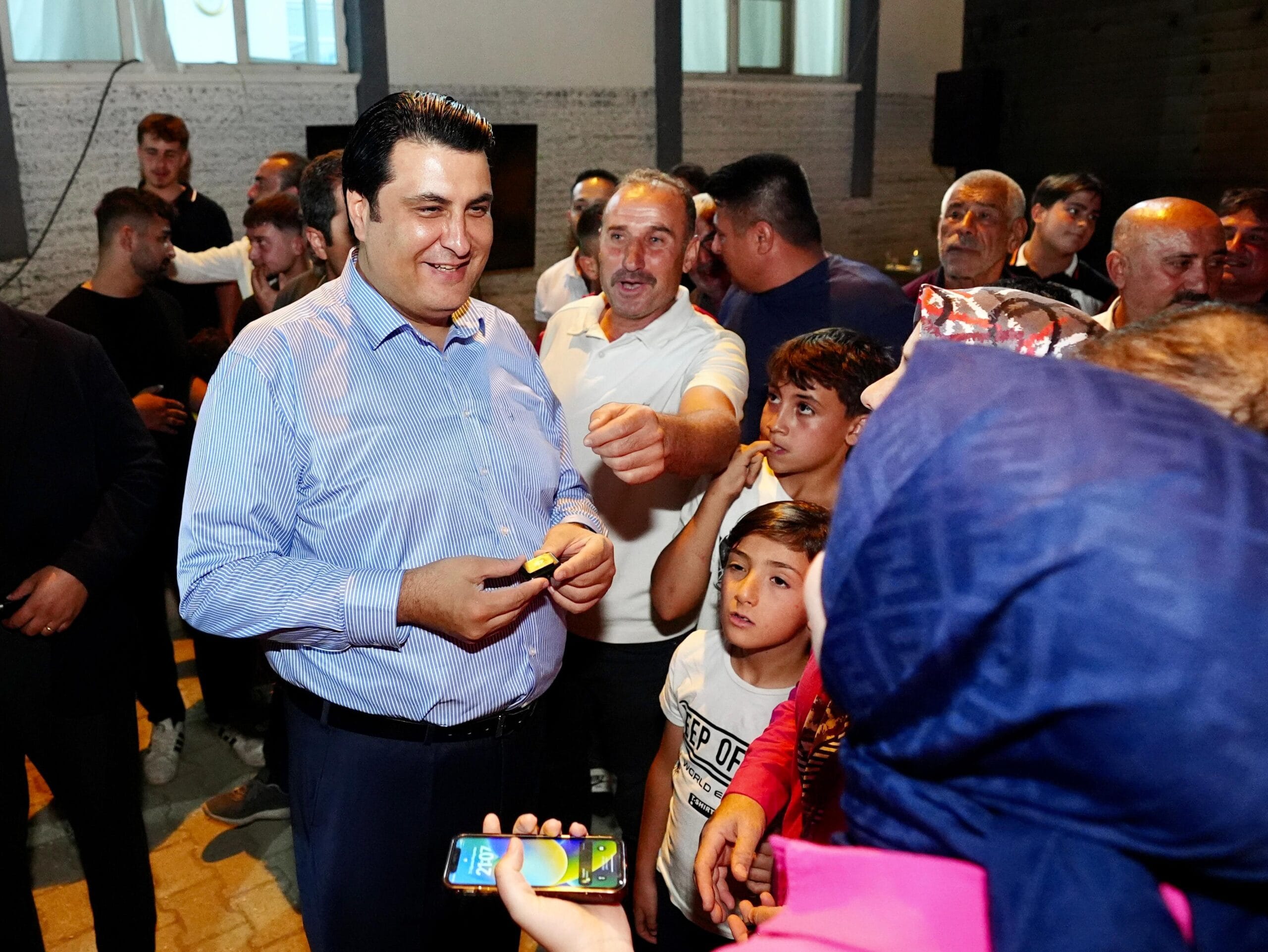 BAŞKAN YILMAZ’DAN DÜLÜK MAHALLESİ’NE ZİYARET