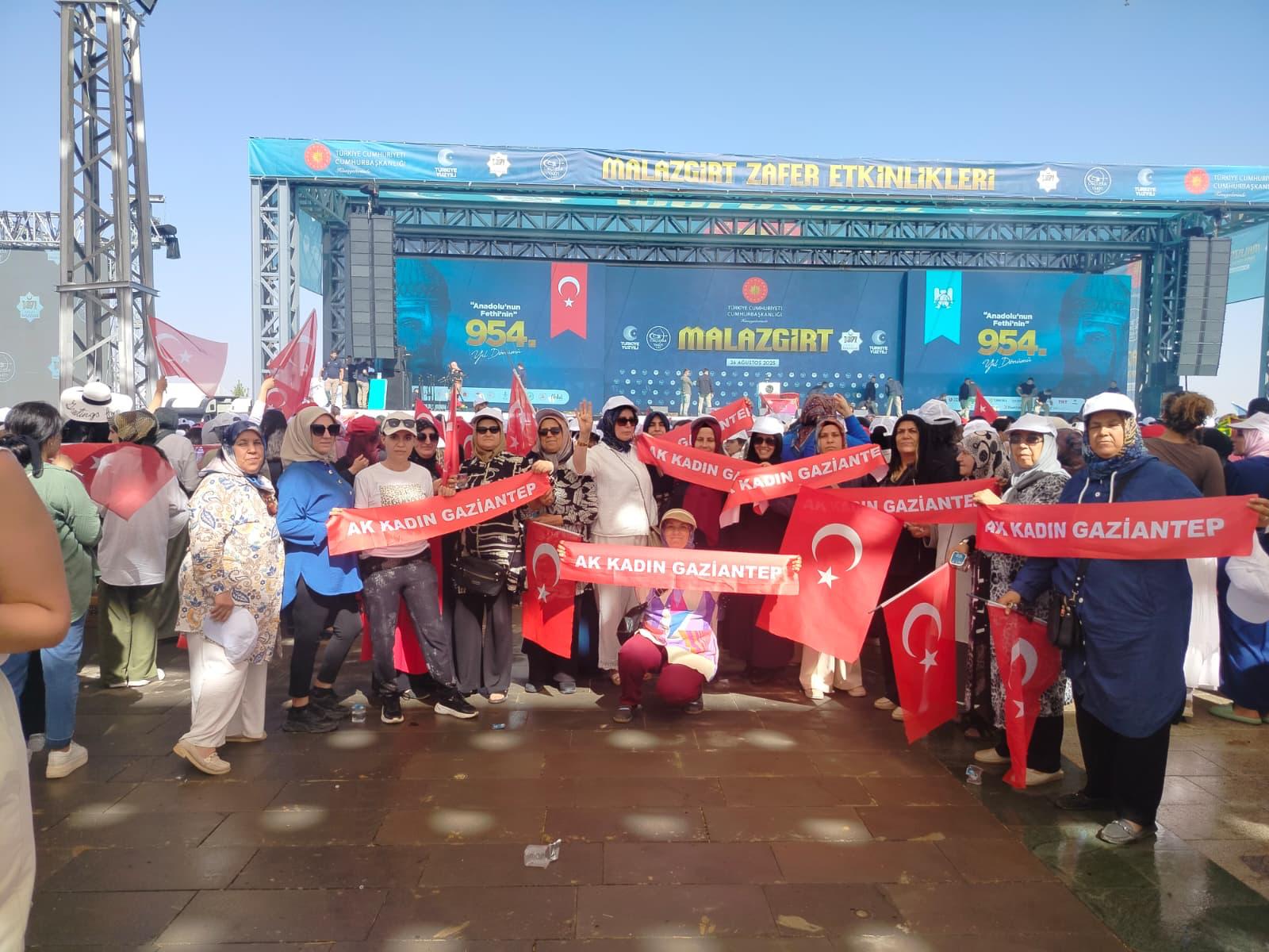 AK PARTİ GAZİANTEP’TEN MALAZGİRT ÇIKARTMASI