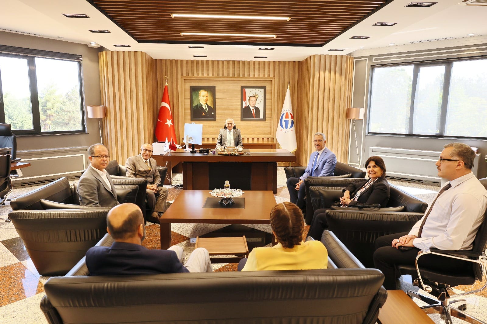 GAZİANTEP KENT KONSEYİ’NDEN GAÜN REKTÖRÜ DOĞAN’A ZİYARET 