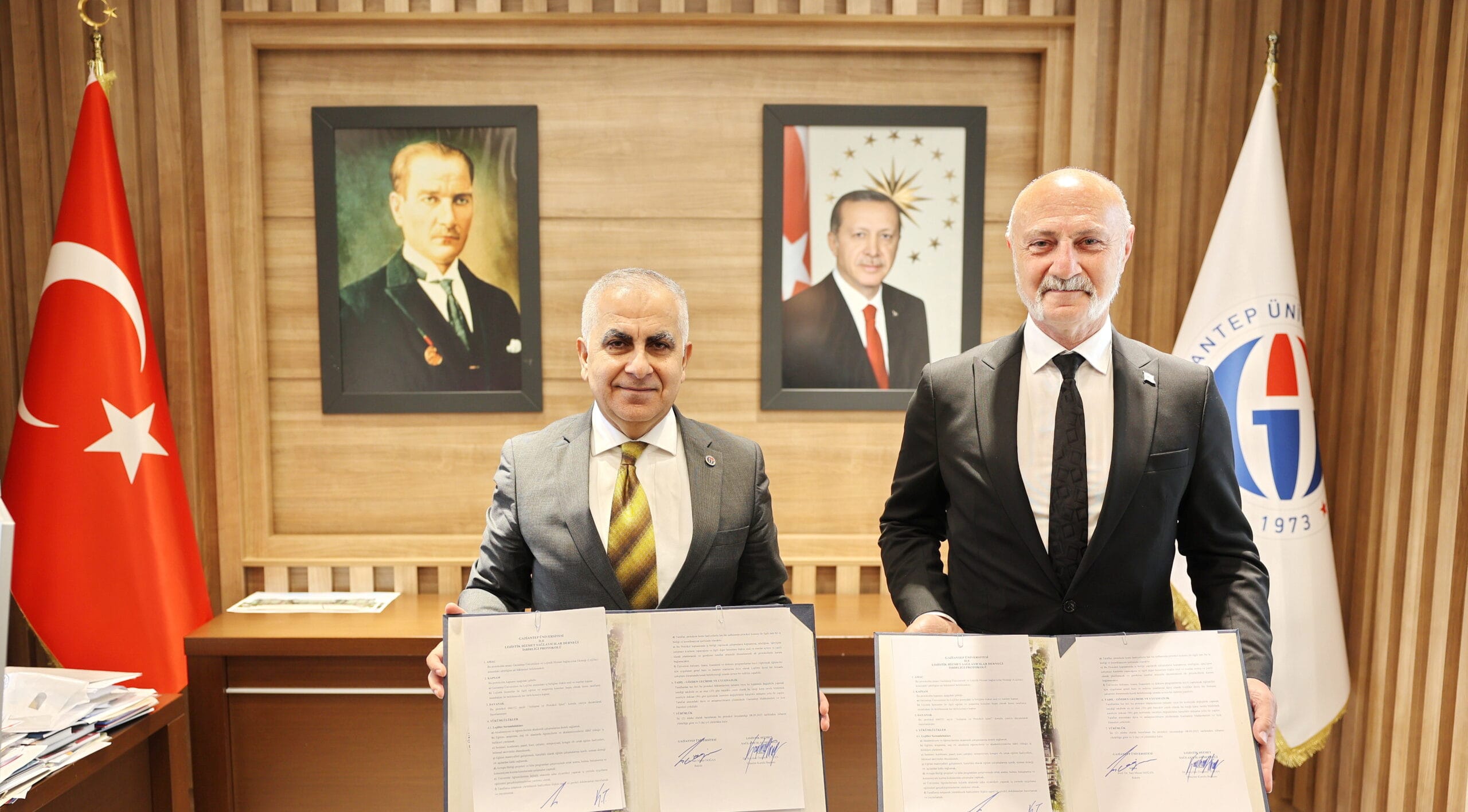 GAZİANTEP ÜNİVERSİTESİ İLE LOJİDER ARASINDA İŞ BİRLİĞİ