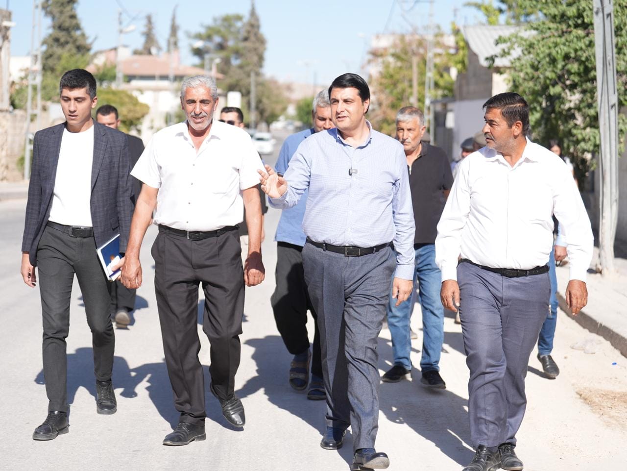 BAŞKAN YILMAZ’DAN YUKARI ARIL MAHALLESİ’NE ZİYARET