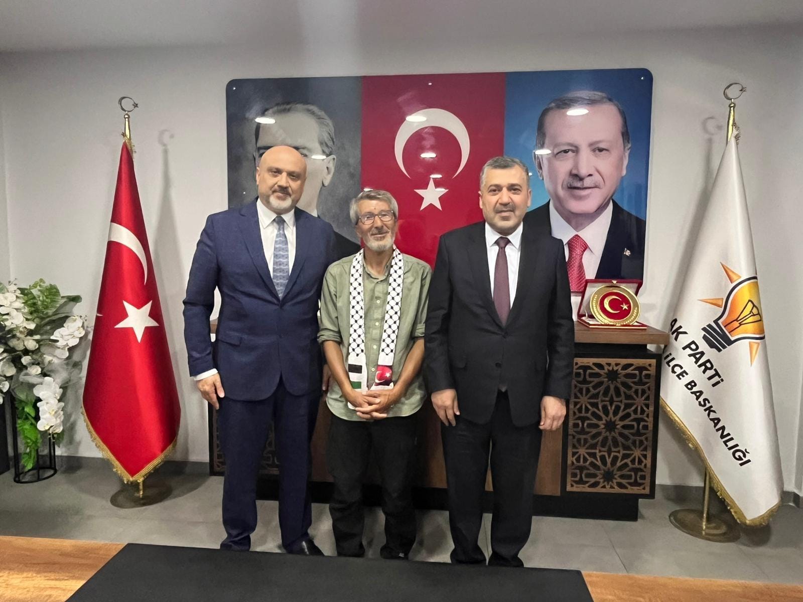 7 EKİM 2023 GAZZE SOYKIRIMI 7 EKİM 2025 İLÇE TEŞKİLATINDA ANILDI