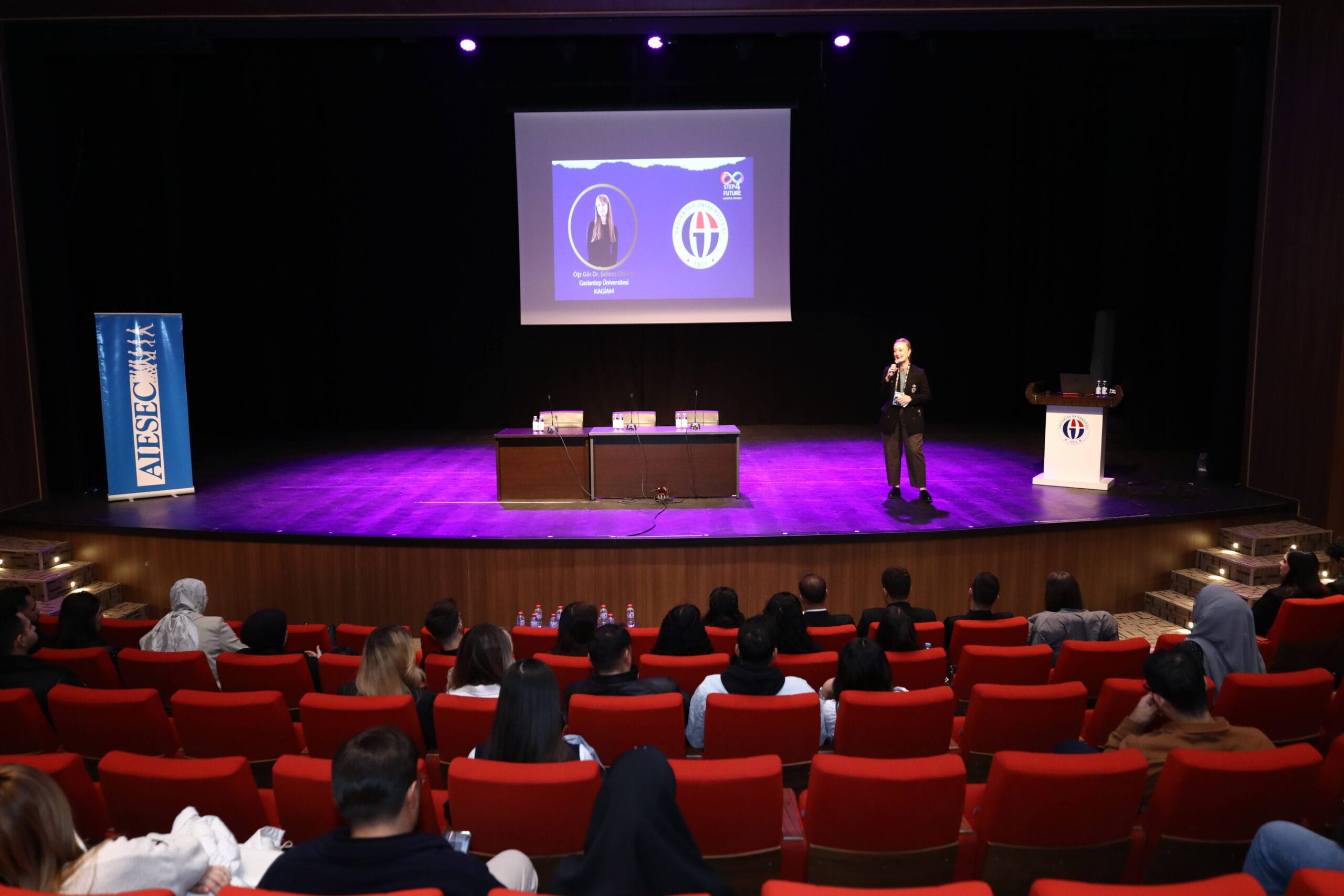 GAZİANTEP ÜNİVERSİTESİNDE “STEP 4 FUTURE” ETKİNLİĞİ DÜZENLENDİ