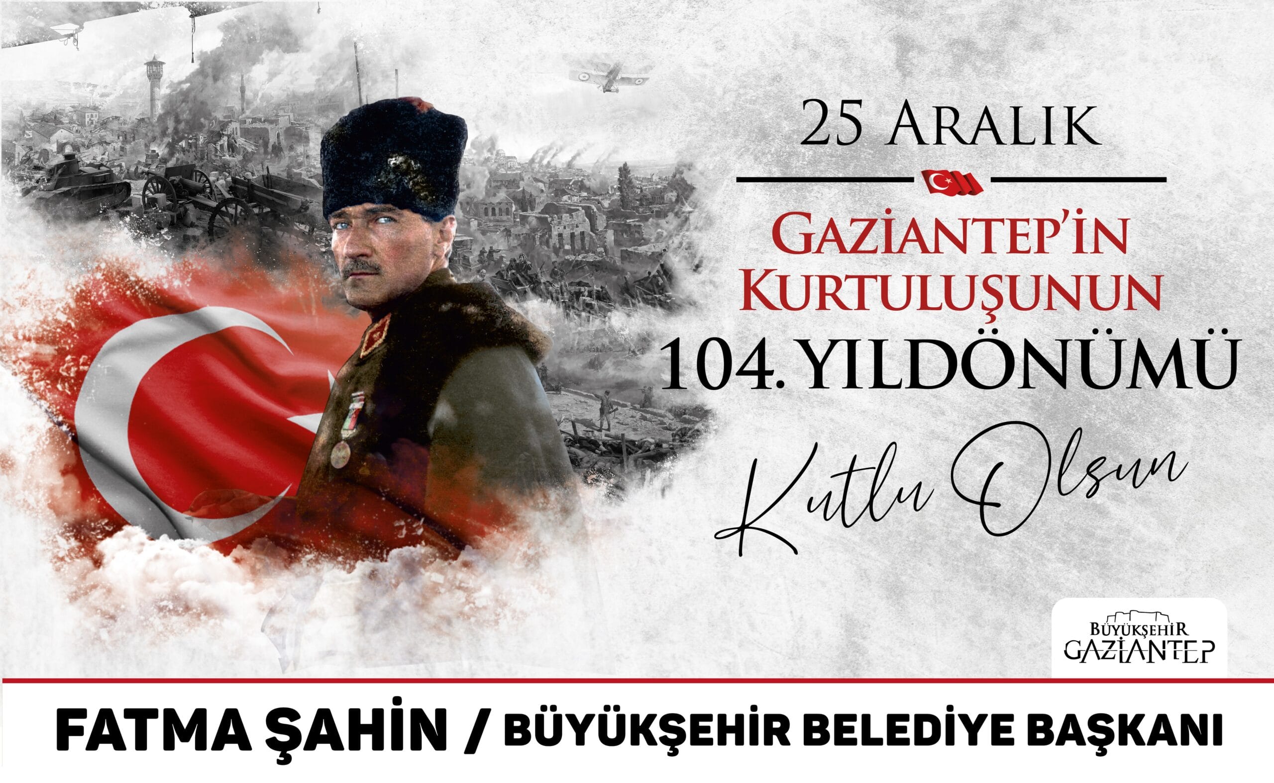 BÜYÜKŞEHİR BELEDİYESİ 25 ARALIK KURTULUŞ BAYRAMI