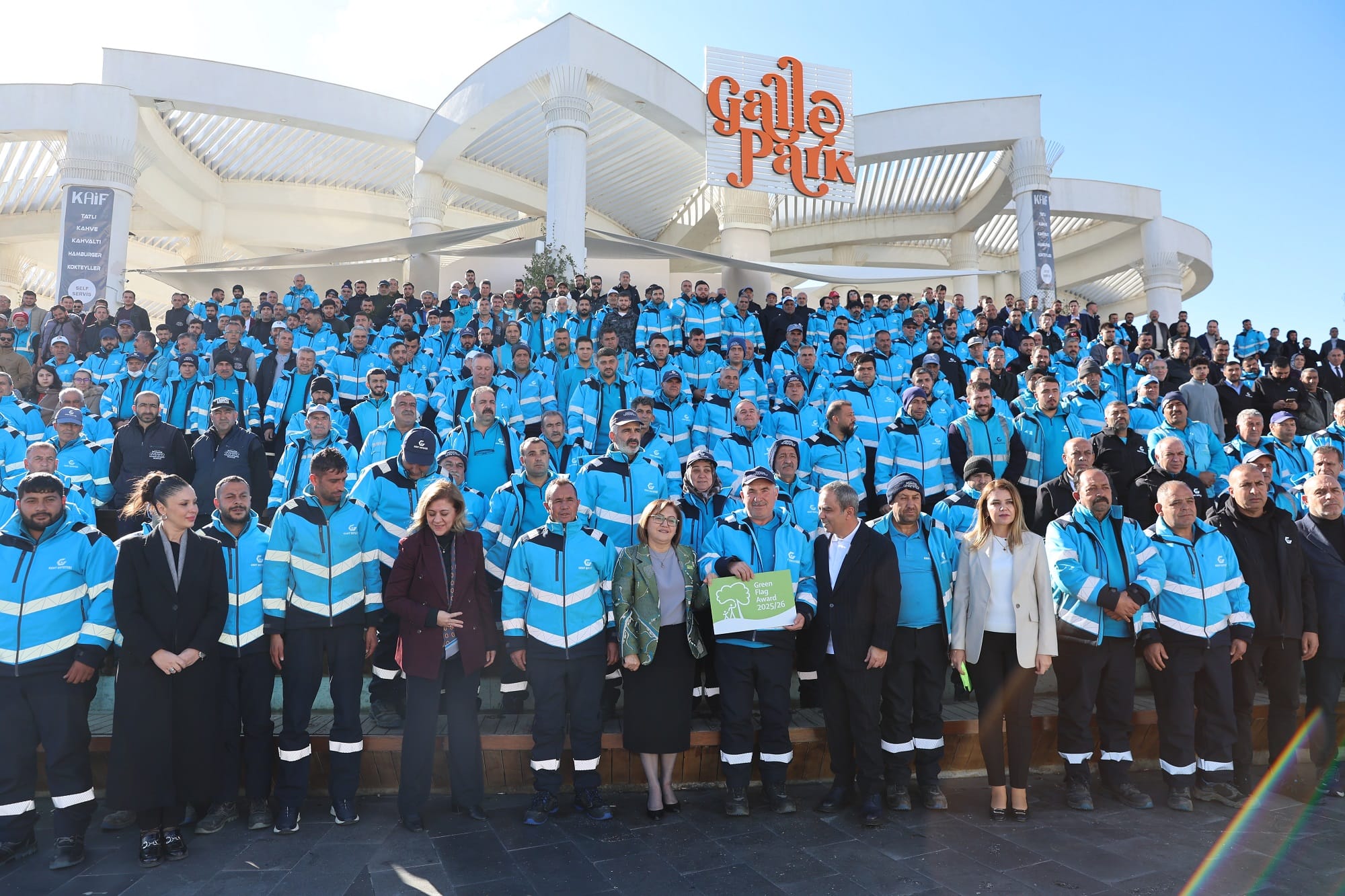 GAZİANTEP’İN YEŞİL İNCİSİ GALLE PARK, ULUSLARARASI YEŞİL BAYRAK ÖDÜLÜNE LAYIK GÖRÜLDÜ