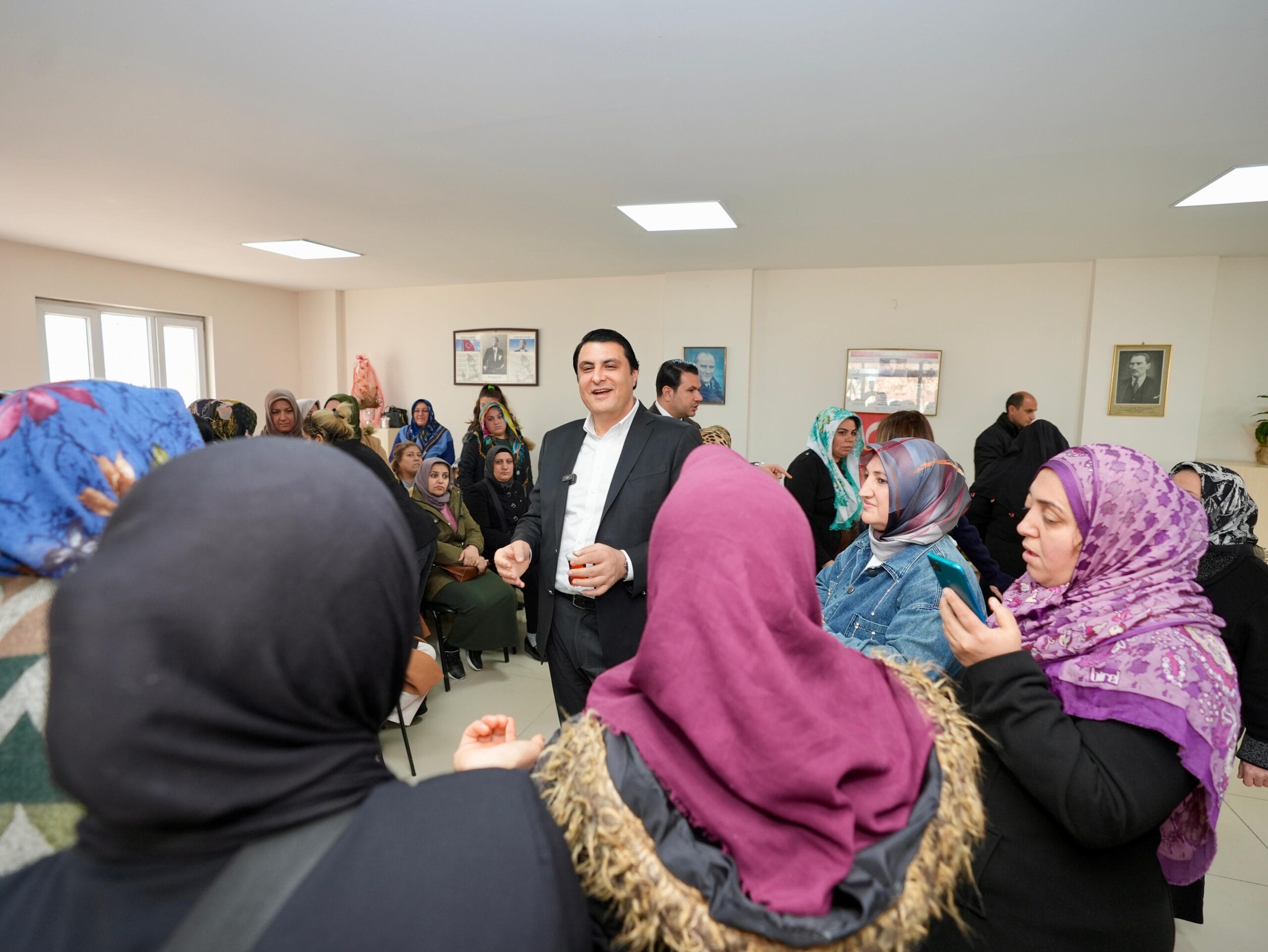 BAŞKAN UMUT YILMAZ’DAN KADINLARA DESTEK ZİYARETİ