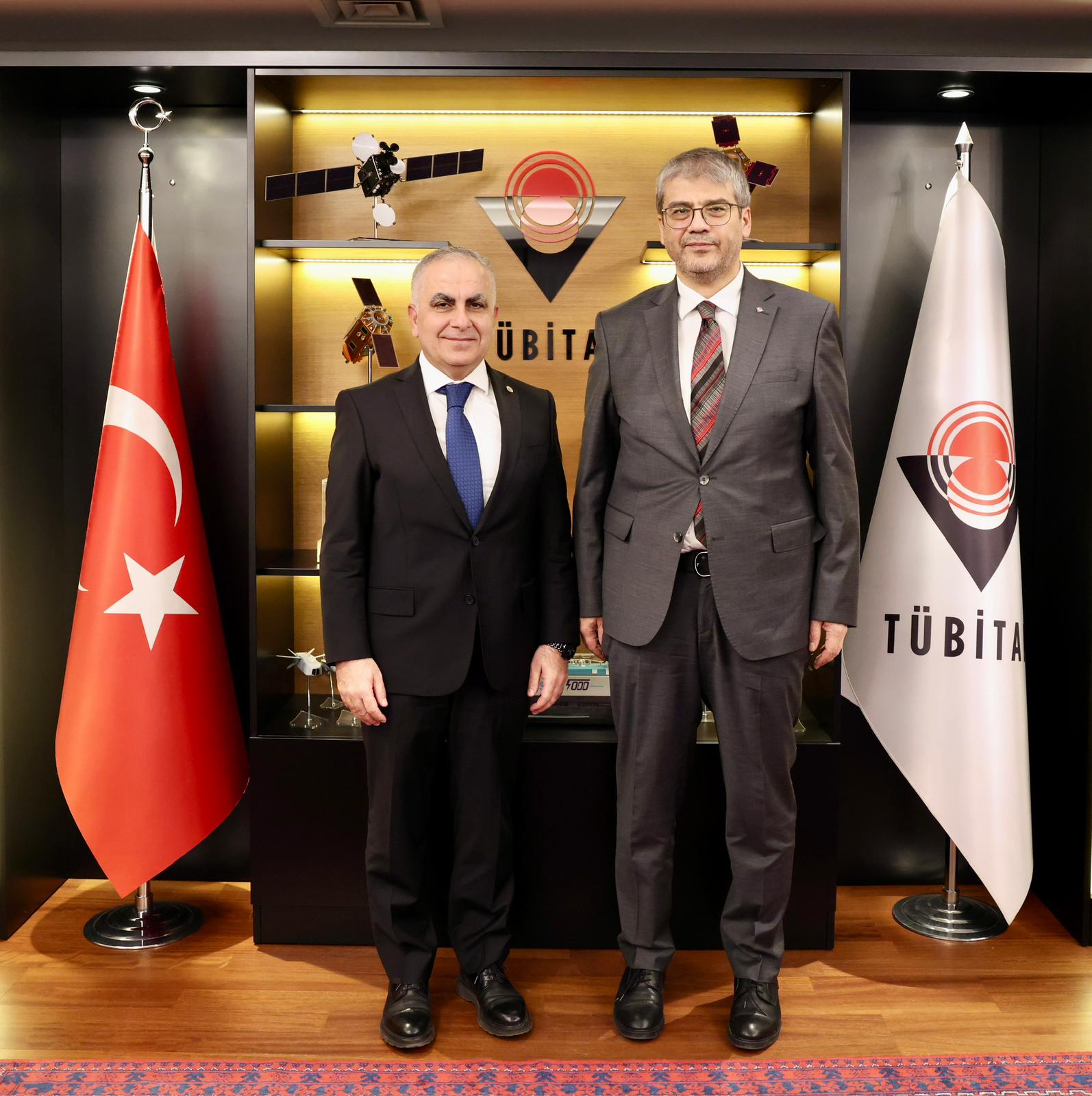 GAÜN REKTÖRÜ PROF. DR. DOĞAN’DAN TÜBİTAK BAŞKANI PROF. DR. AYDIN’A ZİYARET