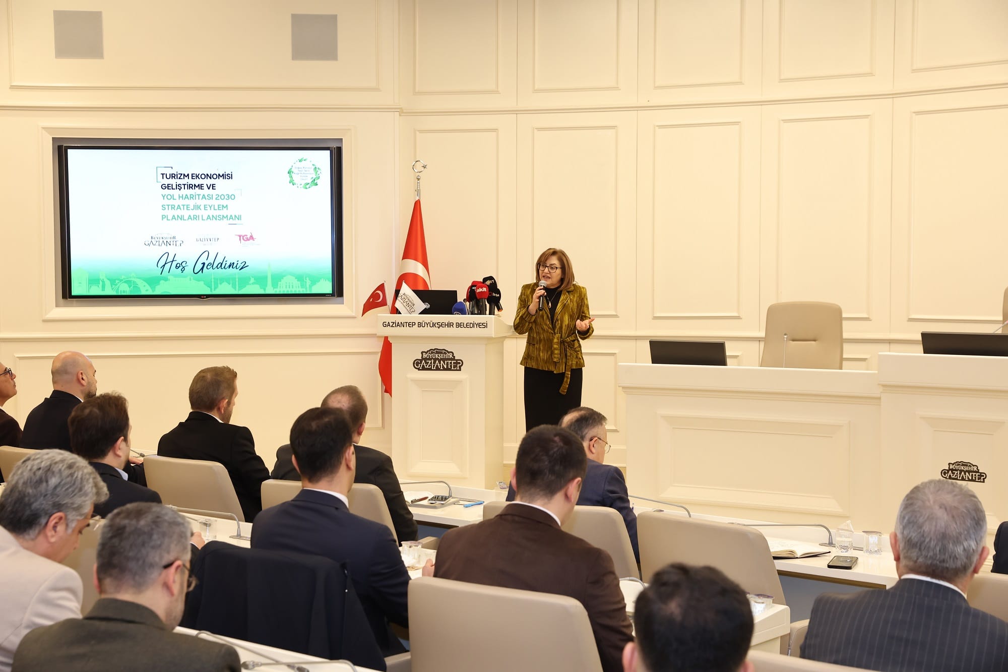 GAZİANTEP BÜYÜKŞEHİR ÖNCÜLÜĞÜNDE TURİZMİN YOL HAİRTASI BELİRLENDİ
