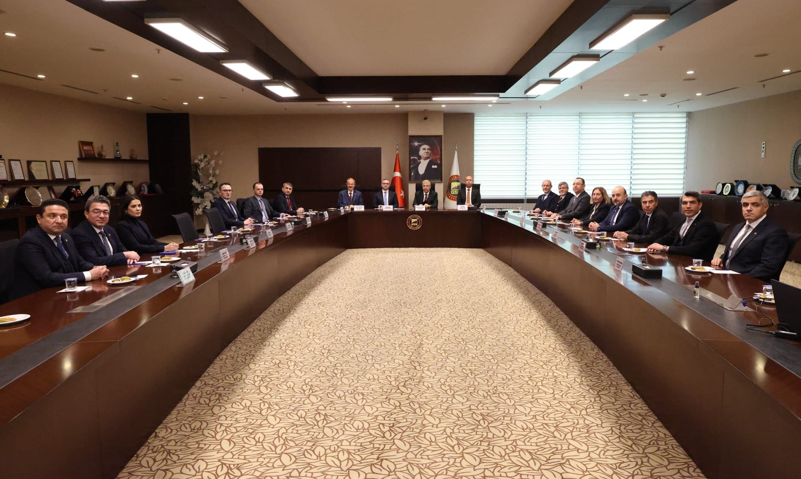  MERKEZ BANKASI BAŞKANI FATİH KARAHAN’DAN GSO’YA ZİYARET