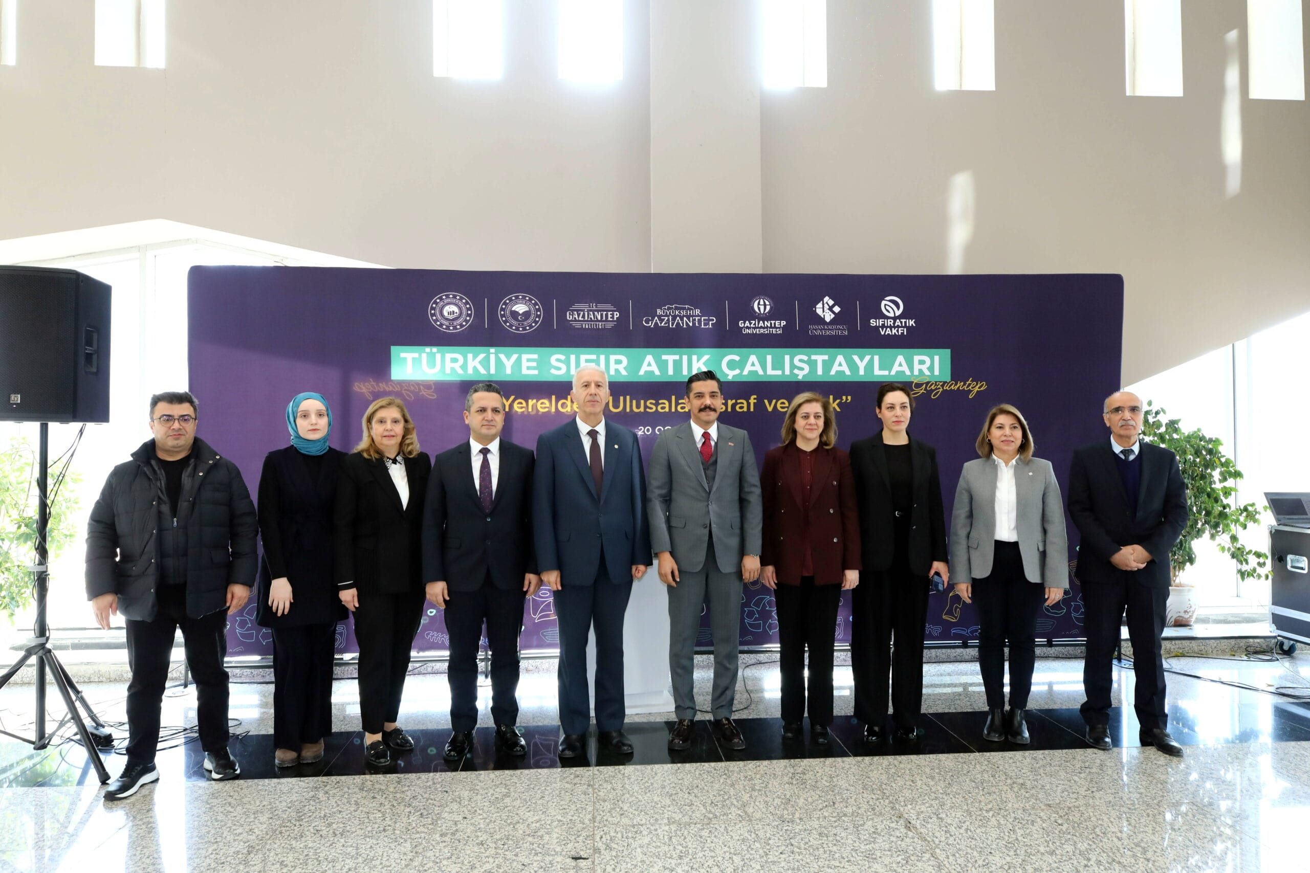 TÜRKİYE SIFIR ATIK ÇALIŞTAYI GAÜN’DE GERÇEKLEŞTİRİLDİ