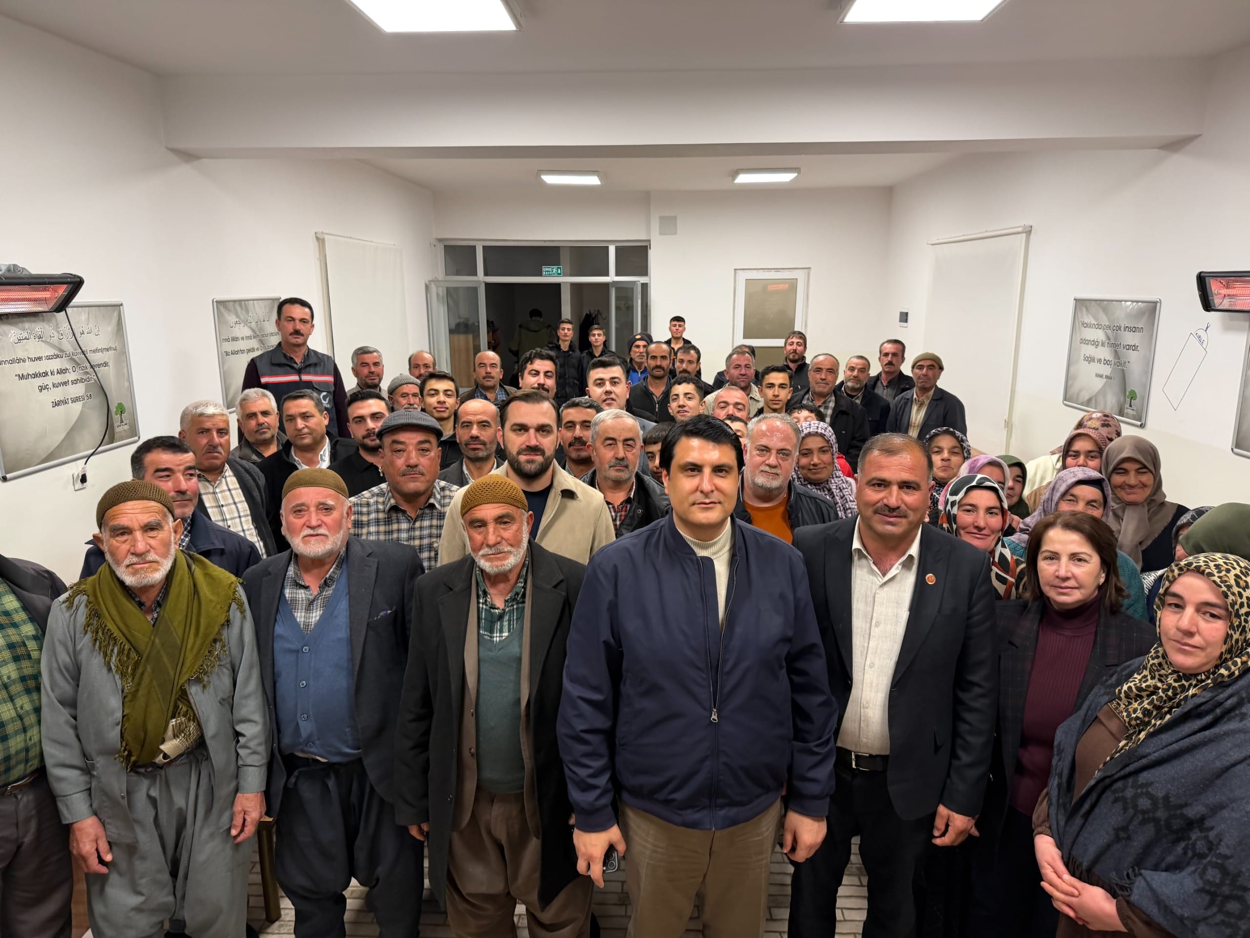 BAŞKAN UMUT YILMAZ’DAN BİR GÜNDE 9 MAHALLEYE ZİYARET