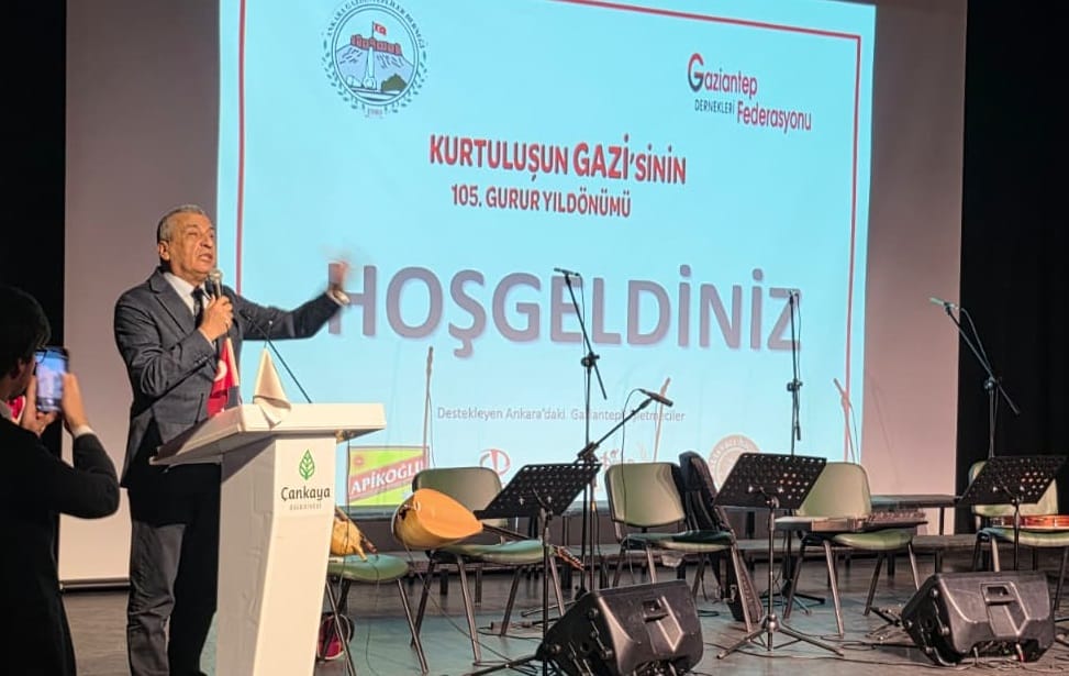Ankara Gaziantepliler buluşmasında konuşan Hasan Öztürkmen: Gaziantep sorunsuz değil sahipsiz