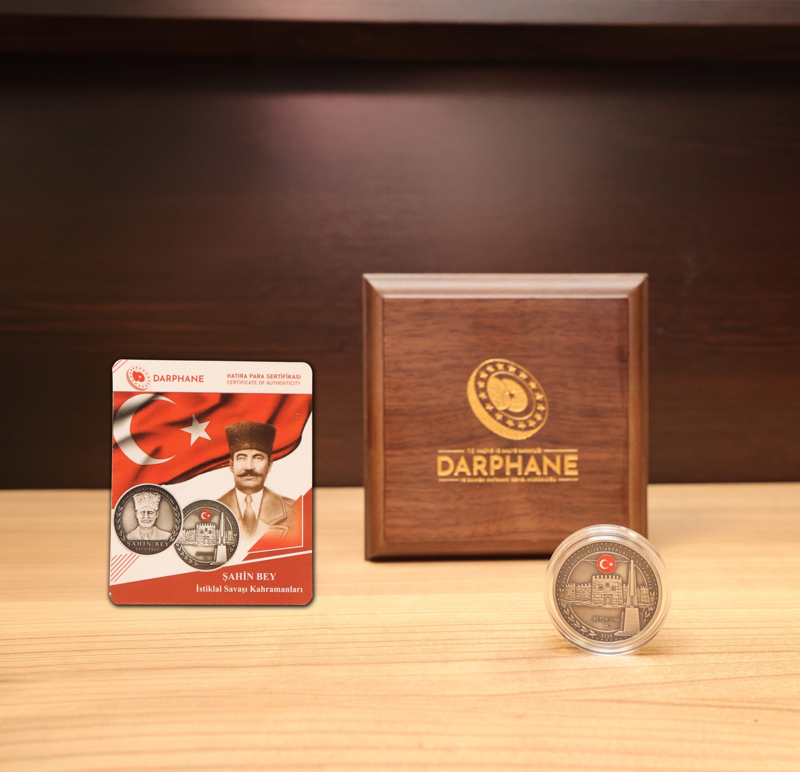 ŞAHİNBEY’İN KAHRAMANLIK DESTANI HATIRA PARAYLA ÖLÜMSÜZLEŞTİRİLDİ