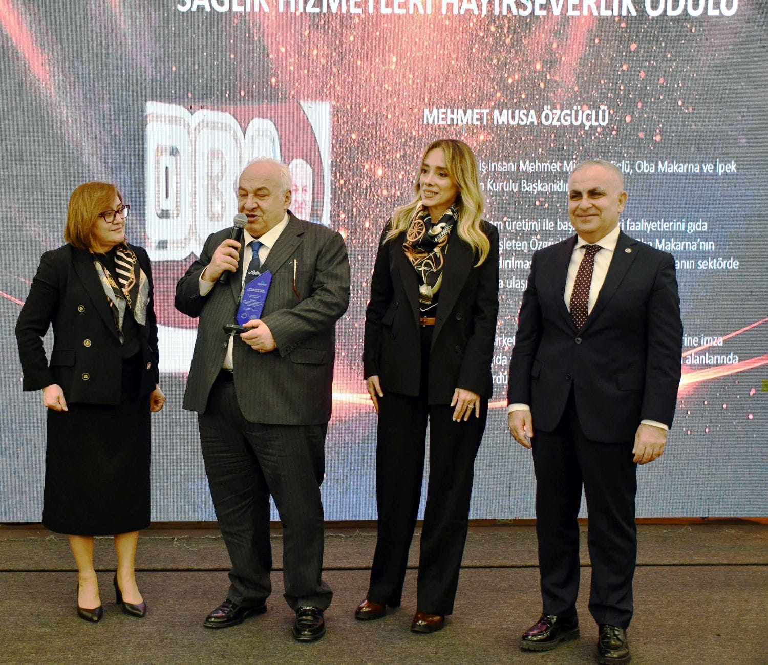 Oba Makarna sağlık yatırımlarıyla ödüllendirildi