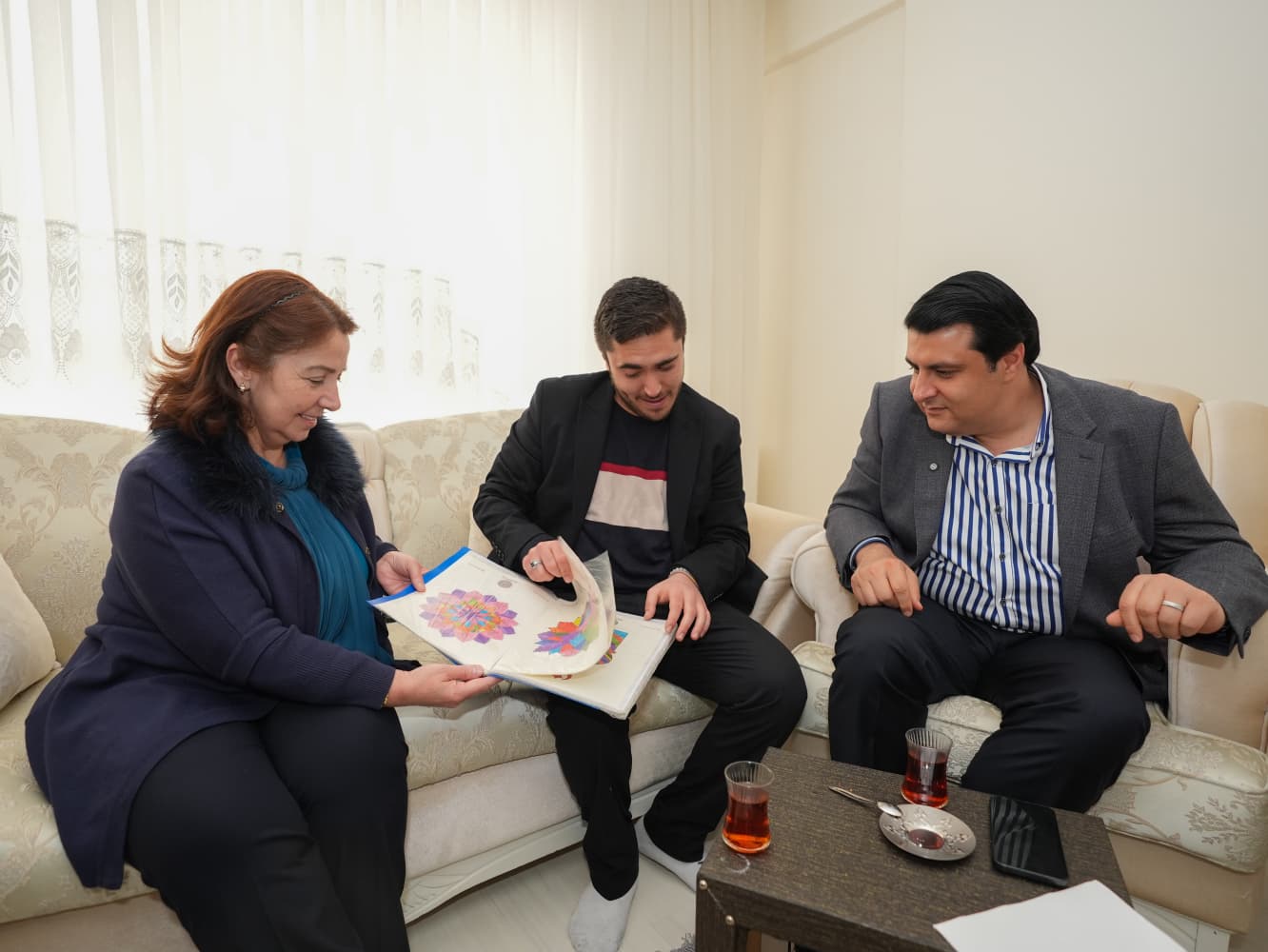 BAŞKAN YILMAZ’DAN EFE’YE ANLAMLI ZİYARET