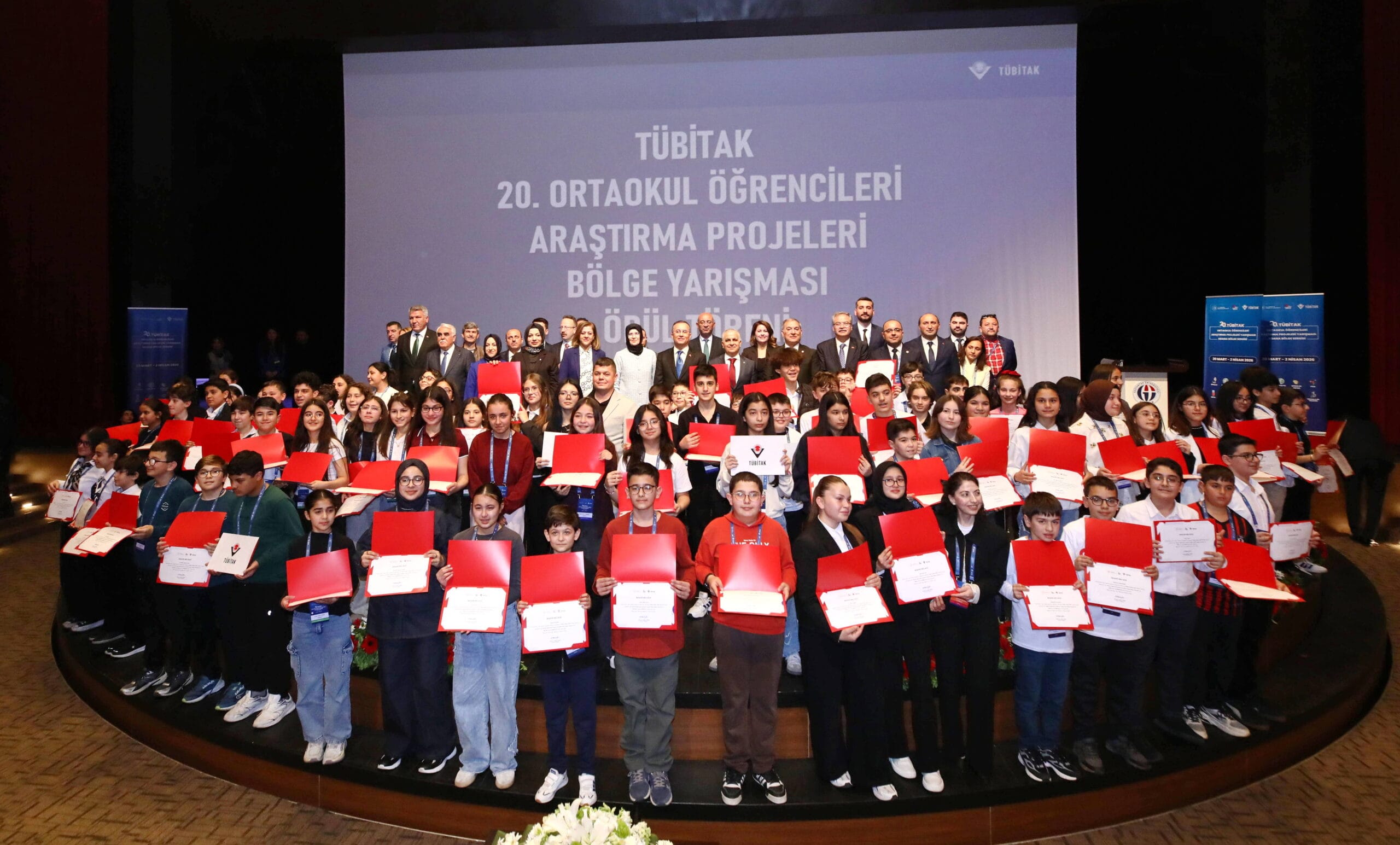 GAÜN’DE TÜBİTAK 20. ORTAOKUL ÖĞRENCİLERİ ARAŞTIRMA PROJELERİ ADANA BÖLGE SERGİSİ ÖDÜL TÖRENİ DÜZENLENDİ