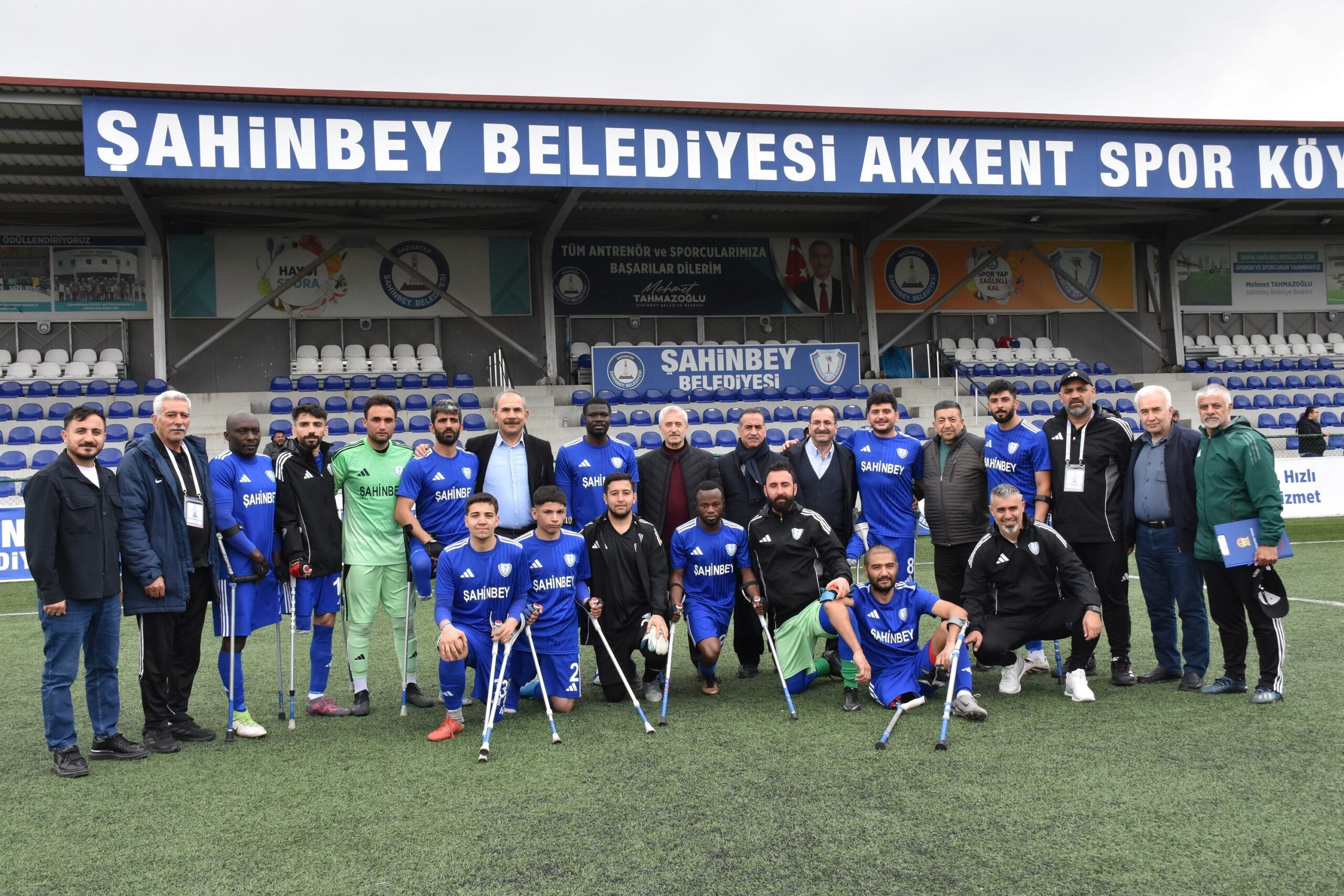 ŞAHİNBEY AMPUTE ADIM ADIM ŞAMPİYONLUĞA İLERLİYOR 5-1