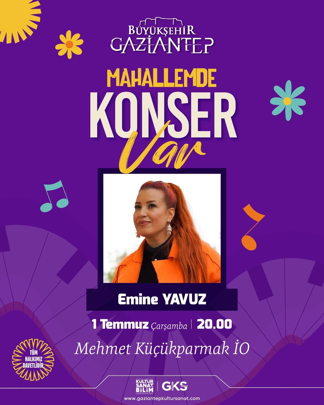 “MAHALLEMDE KONSER VAR” ETKİNLİKLERİ DEVAM EDİYOR